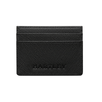 Hartley Black Saffiano Italian Wallet HARTLEY SIDE