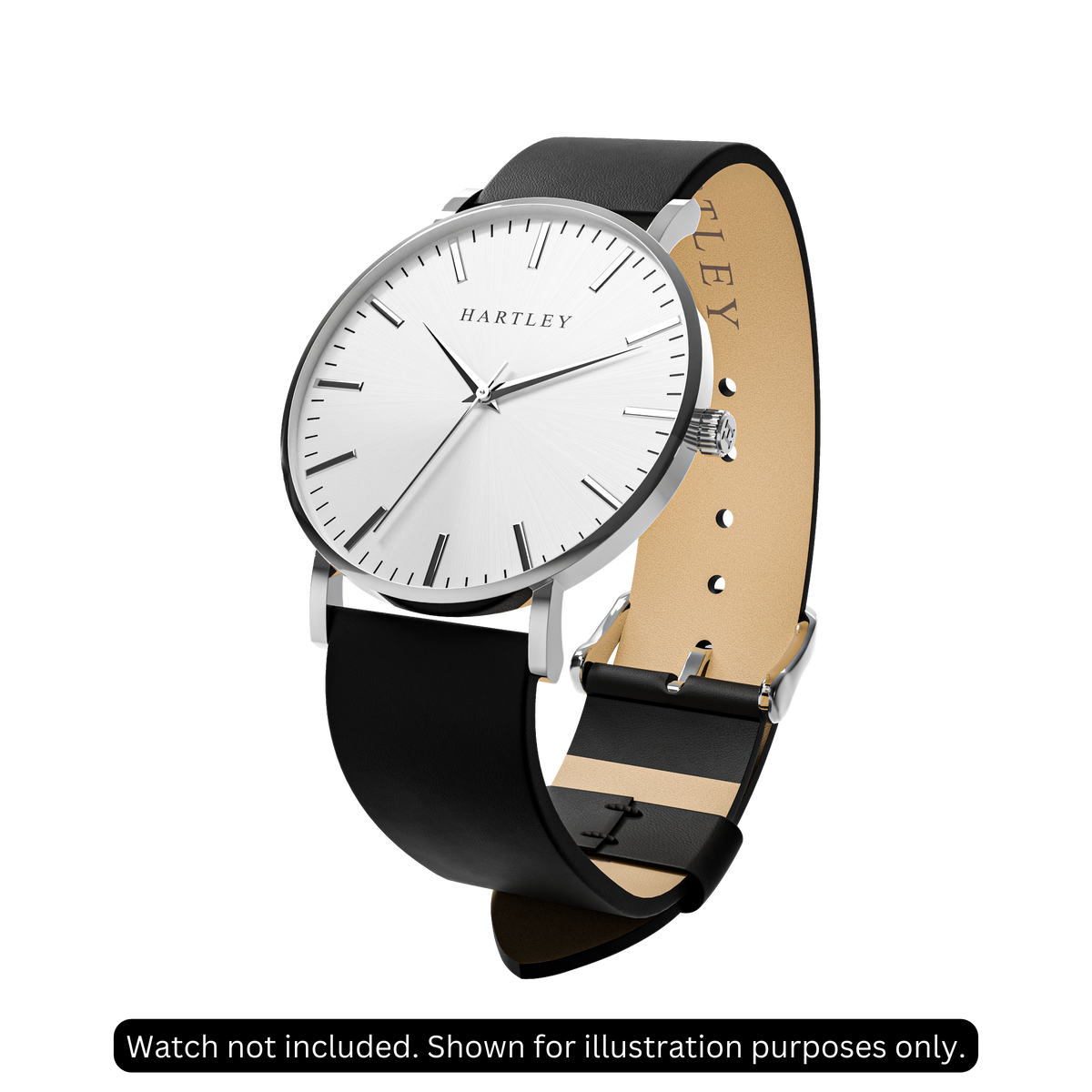 Black Leather Strap Example Image 1