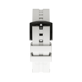 White Silicone Interchangeable Strap