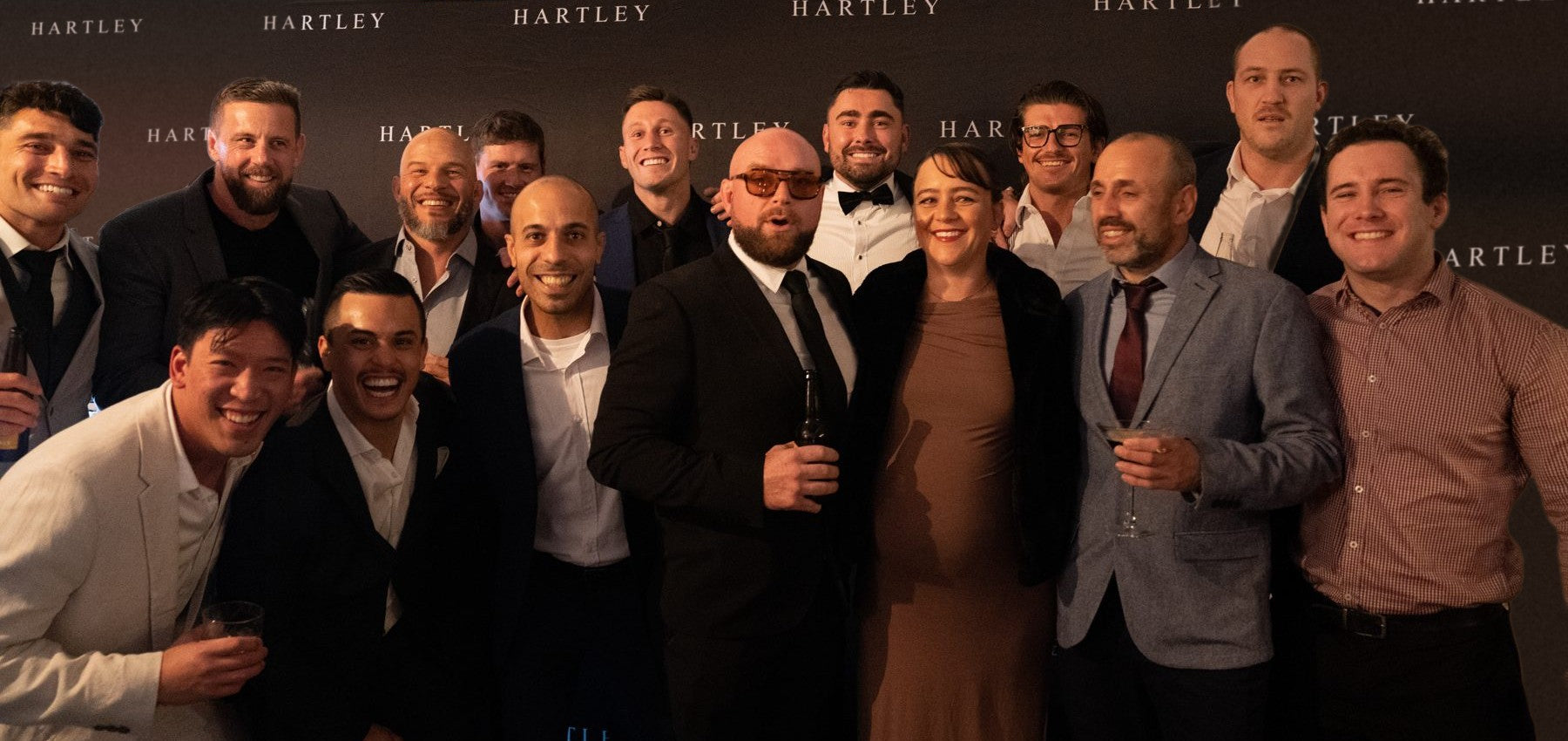 The Hartley team at the Legacy launch